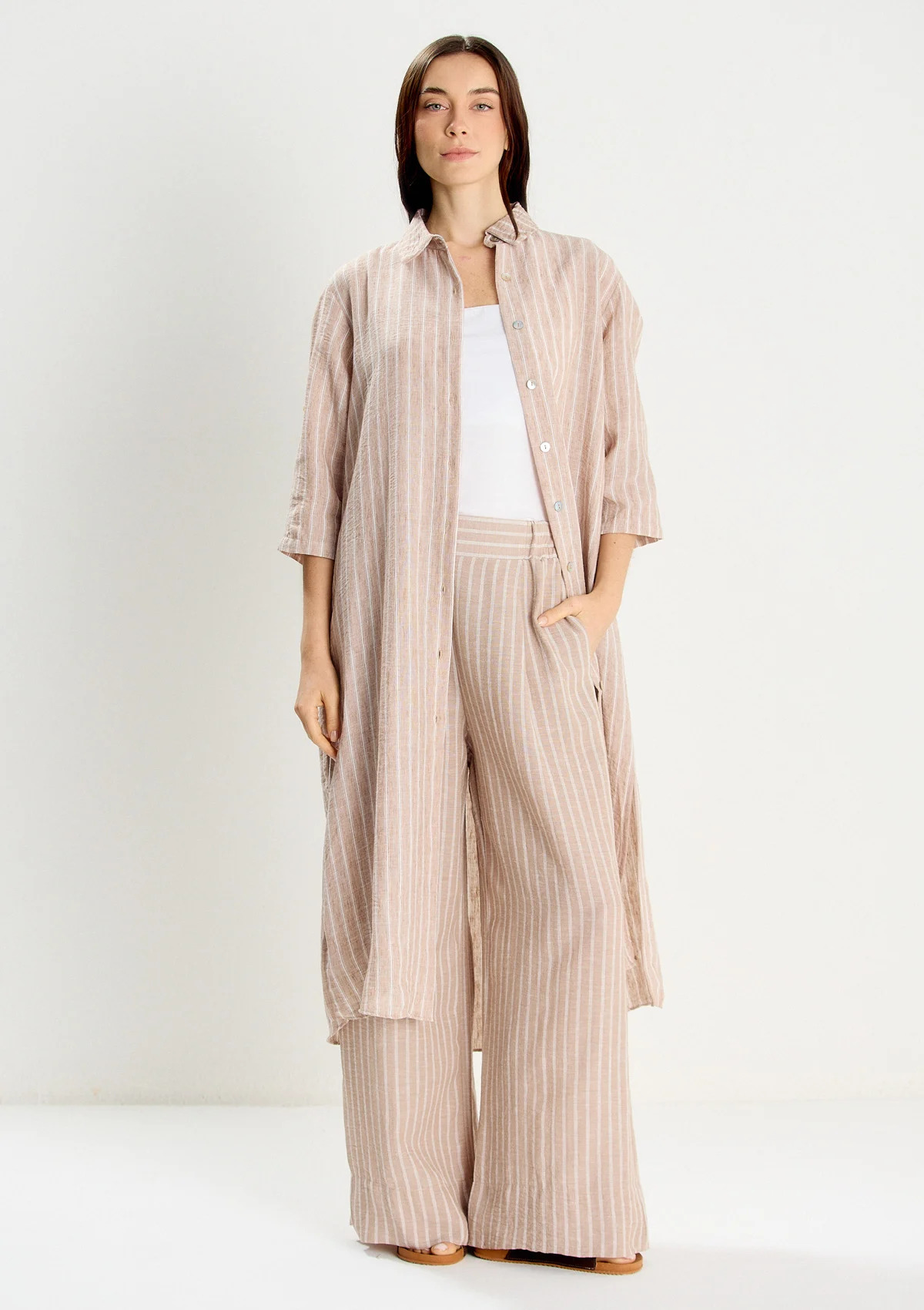 VESTIDO + PANTALON