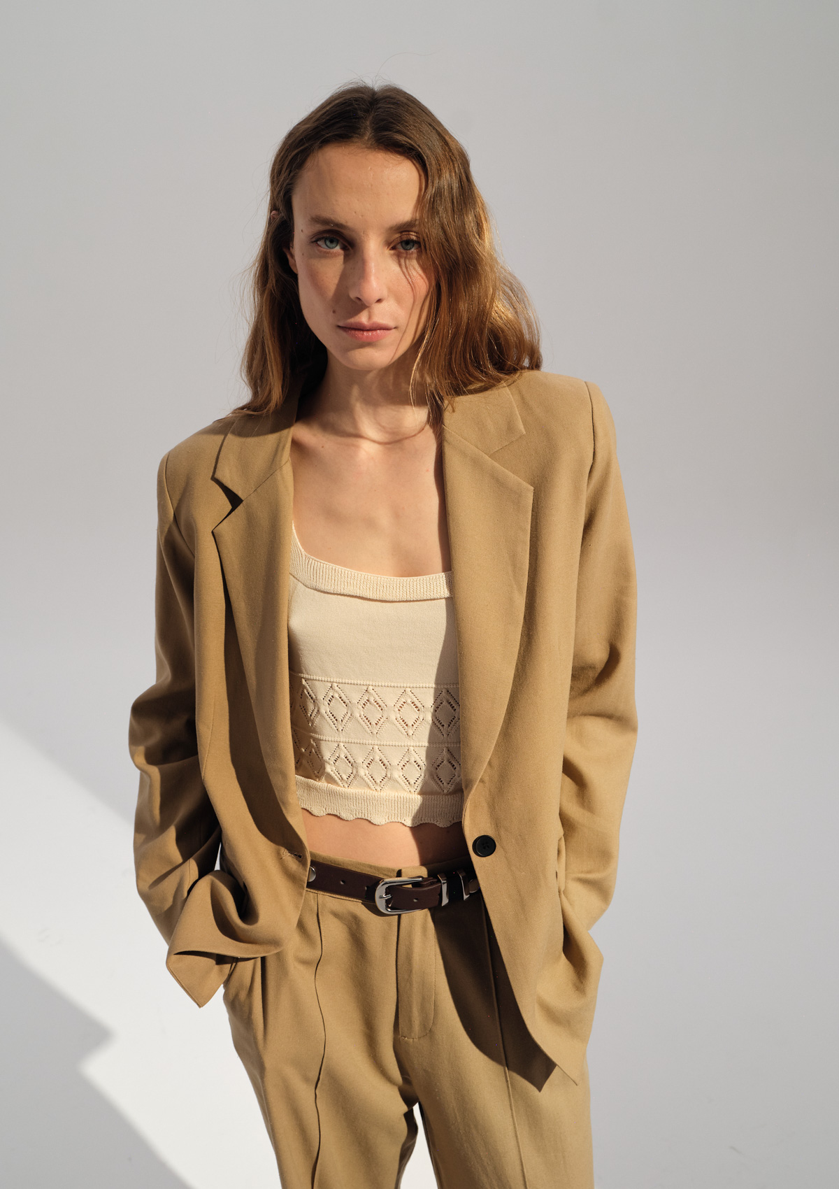 BLAZER DE LINO