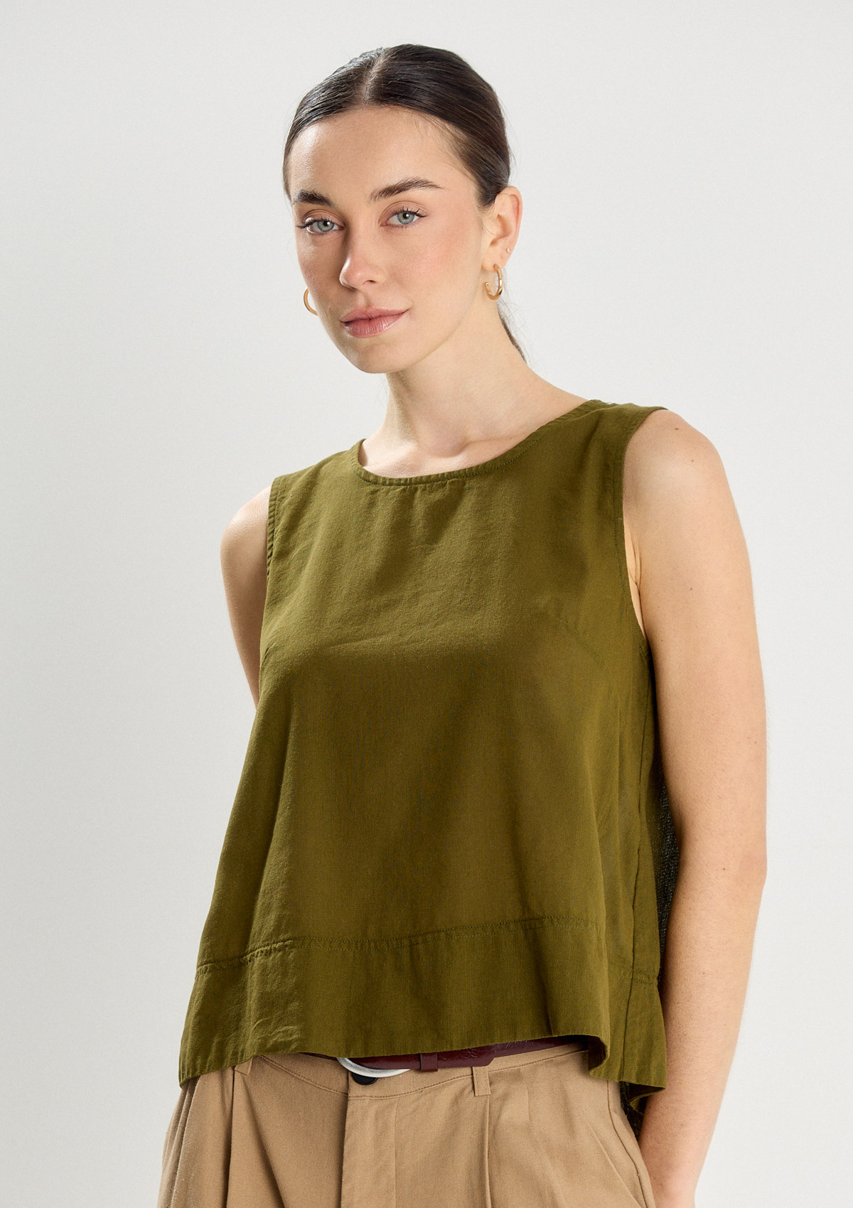 2127R0421-78999 - TOP CUELLO REDONDO