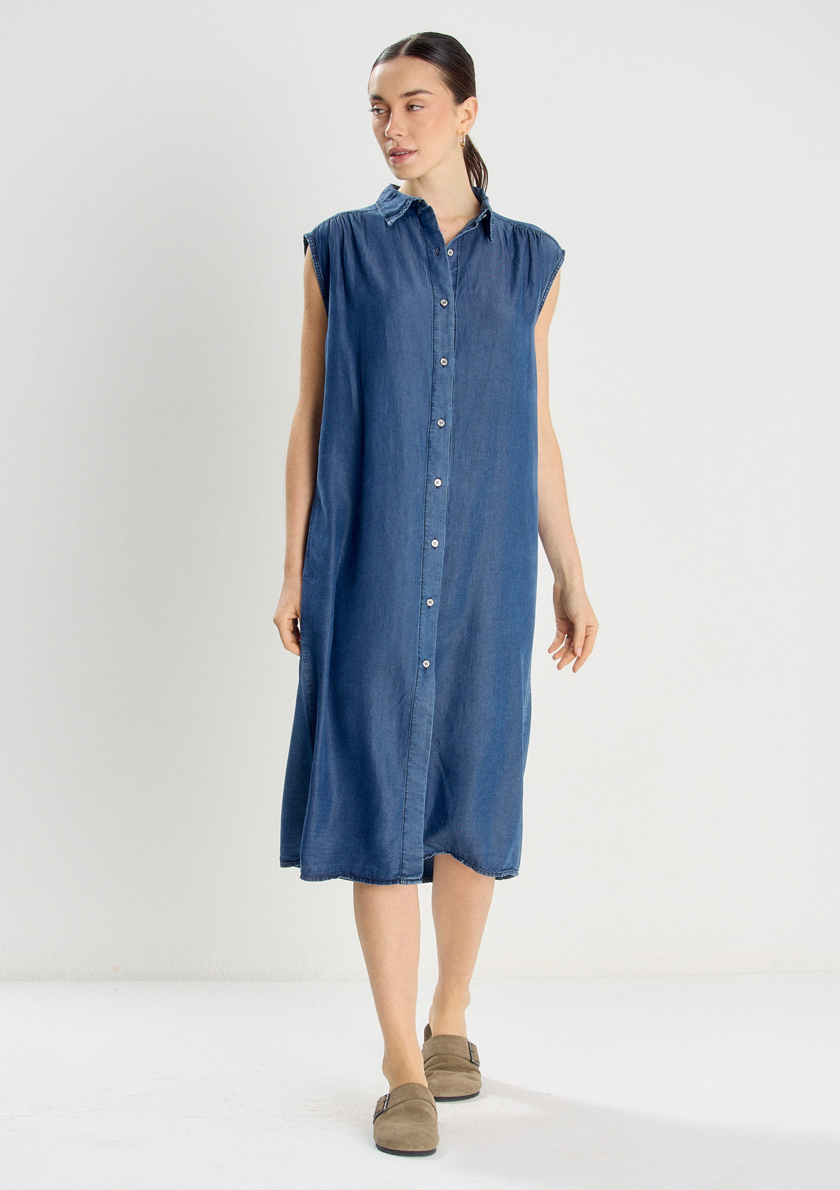 VESTIDO CAMISERO