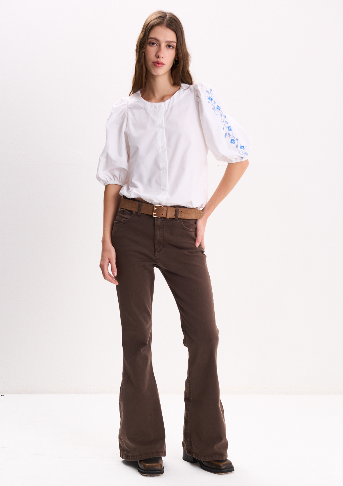 CAMISA BORDADO