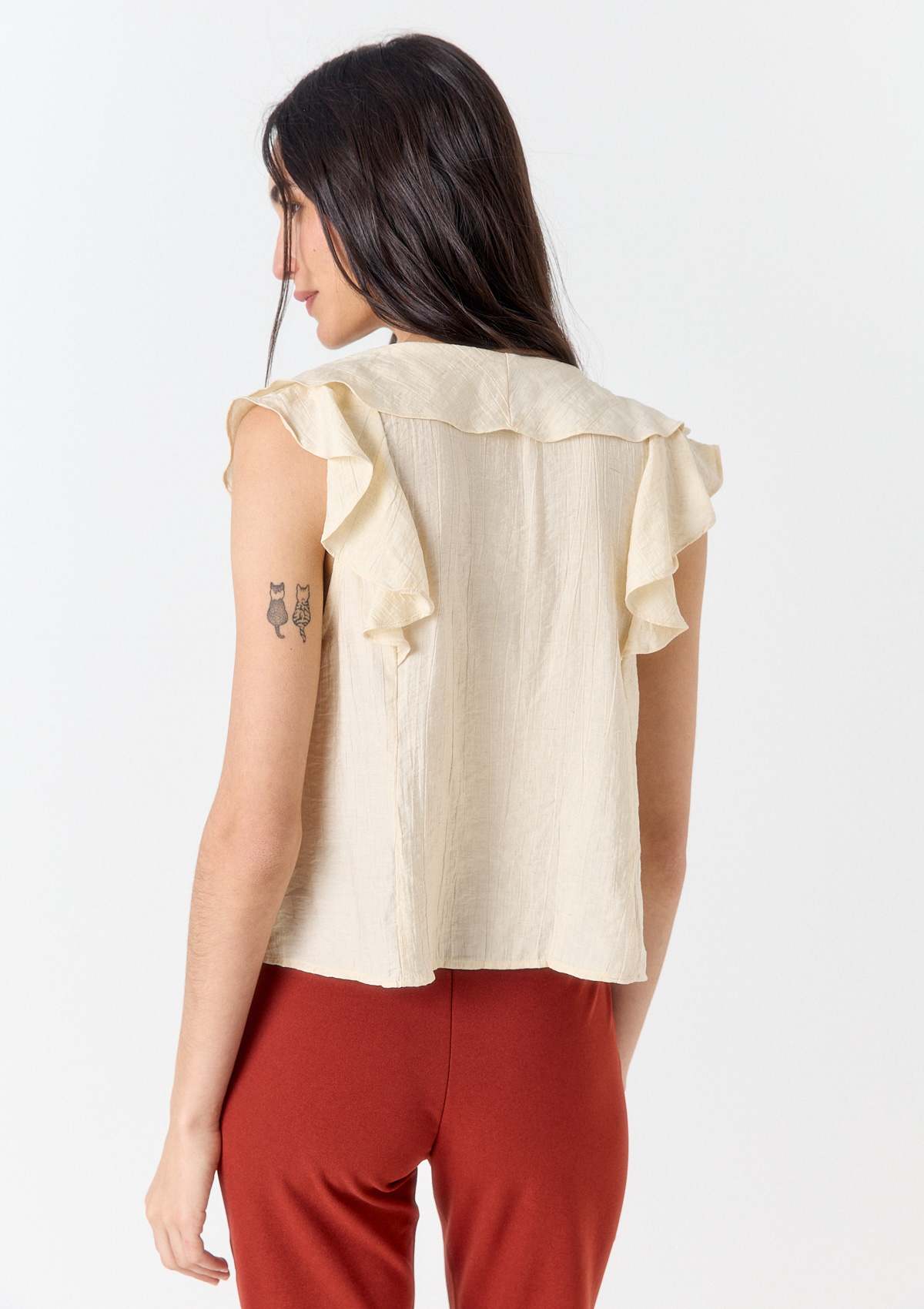 X100216-02999 - BLUSA VOLADOS